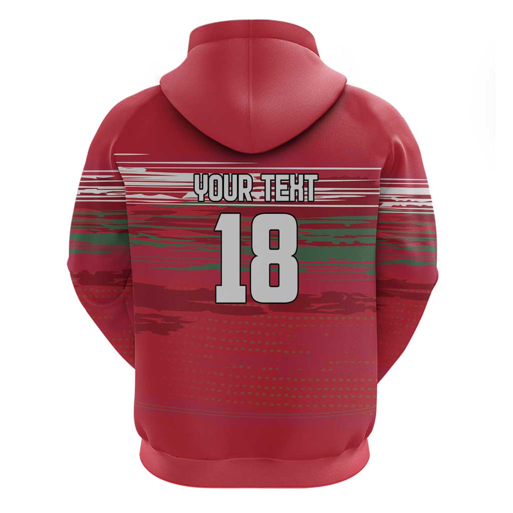 Hungary Basketball Custom Hoodie Come On Magyars Grunge Style - Wonder Print Shop