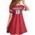 Hungary Basketball Custom Kid Short Sleeve Dress Come On Magyars Grunge Style - Wonder Print Shop