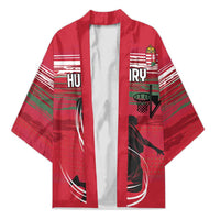 Hungary Basketball Custom Kimono Come On Magyars Grunge Style - Wonder Print Shop