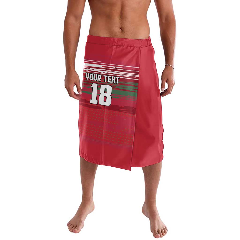 Hungary Basketball Custom Lavalava Come On Magyars Grunge Style - Wonder Print Shop