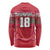 Hungary Basketball Custom Long Sleeve Shirt Come On Magyars Grunge Style - Wonder Print Shop