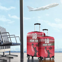 Hungary Basketball Custom Luggage Cover Come On Magyars Grunge Style - Wonder Print Shop