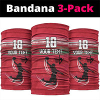 Hungary Basketball Custom Neck Gaiter Come On Magyars Grunge Style - Wonder Print Shop