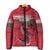 Hungary Basketball Custom Padded Jacket Come On Magyars Grunge Style - Wonder Print Shop