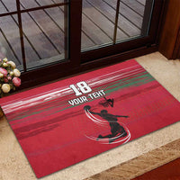 Hungary Basketball Custom Rubber Doormat Come On Magyars Grunge Style - Wonder Print Shop