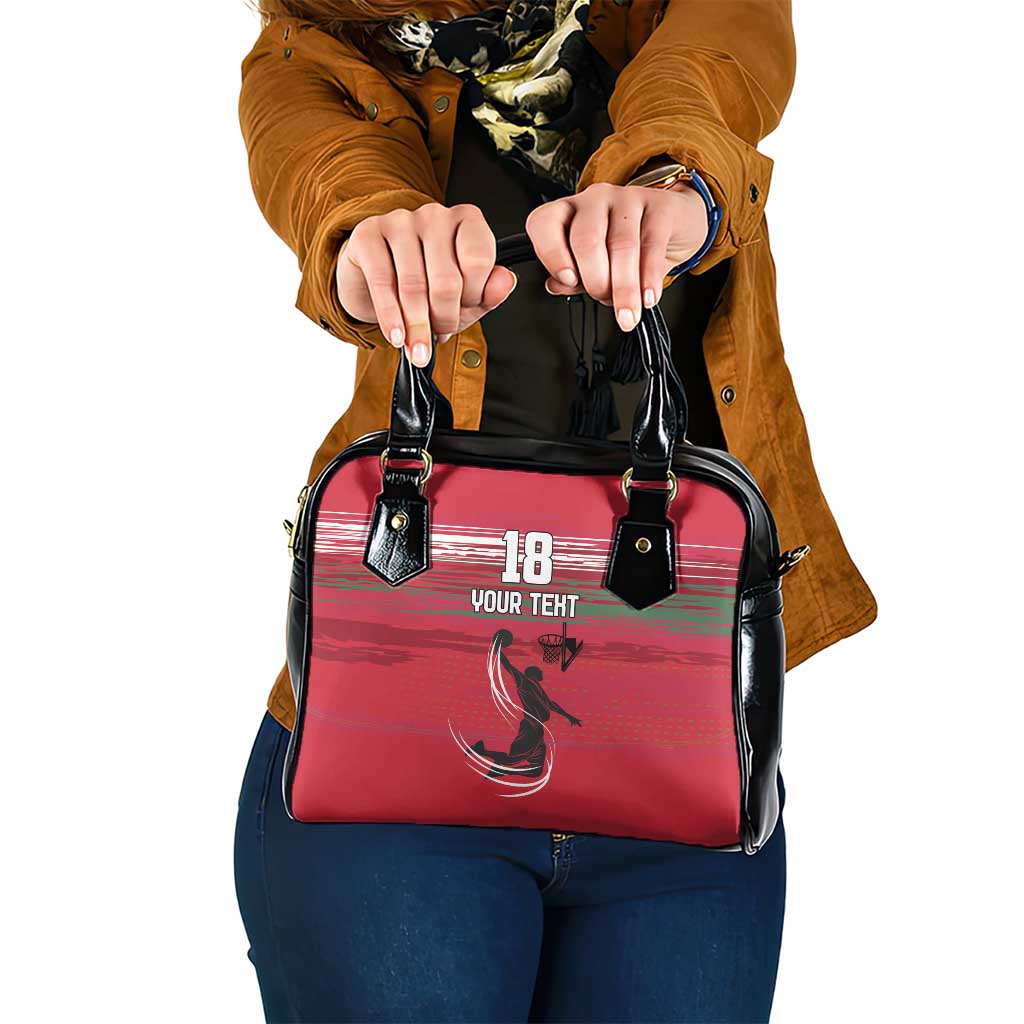 Hungary Basketball Custom Shoulder Handbag Come On Magyars Grunge Style - Wonder Print Shop