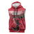 Hungary Basketball Custom Sleeveless Zip Hoodie Come On Magyars Grunge Style - Wonder Print Shop