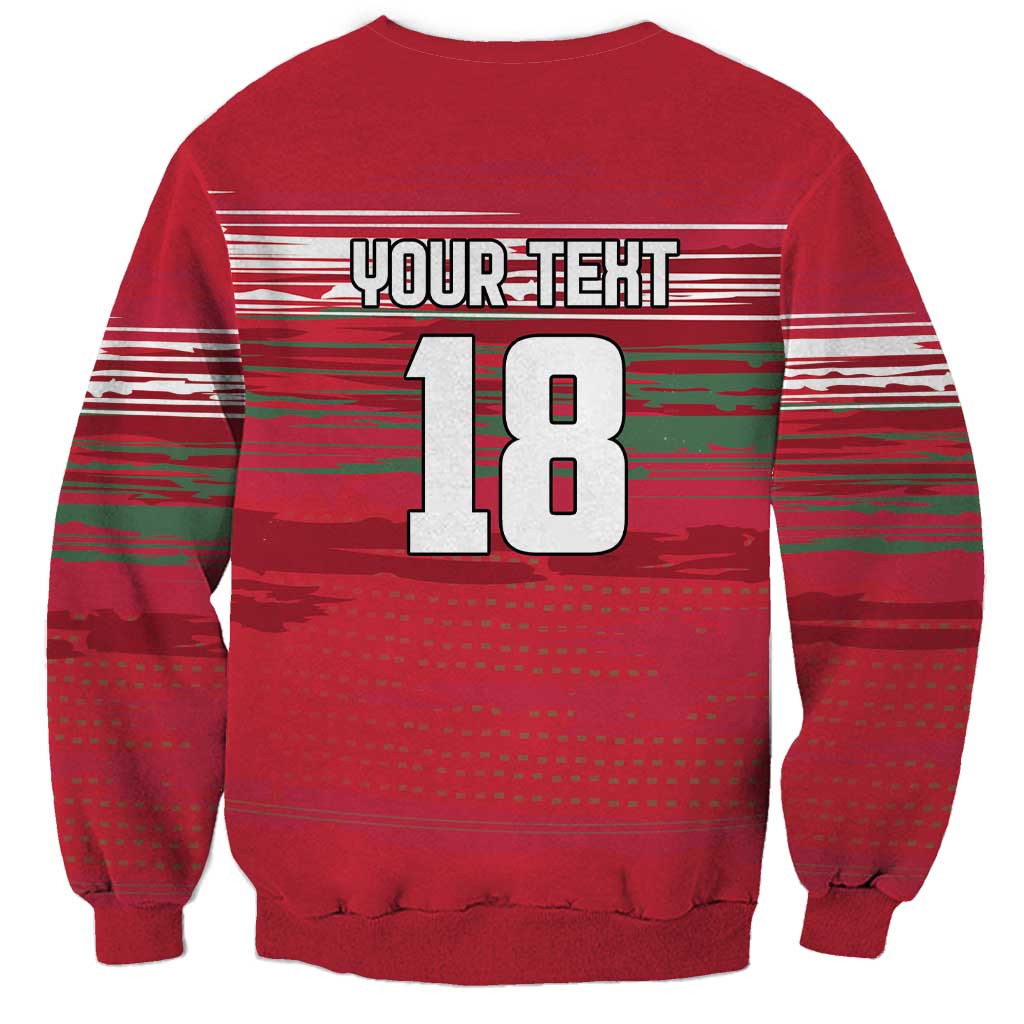 Hungary Basketball Custom Sweatshirt Come On Magyars Grunge Style - Wonder Print Shop