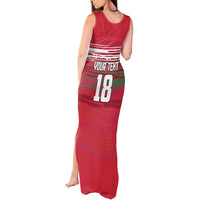 Hungary Basketball Custom Tank Maxi Dress Come On Magyars Grunge Style - Wonder Print Shop