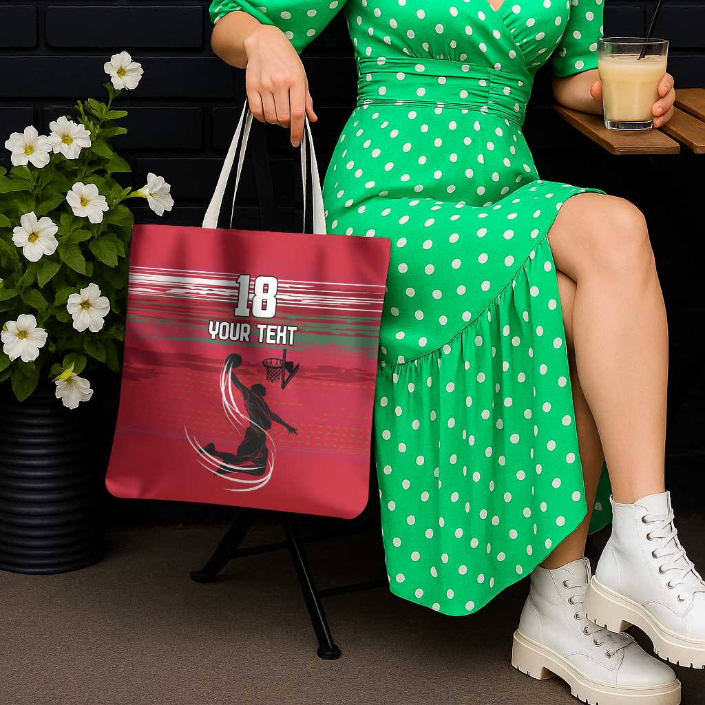 Hungary Basketball Custom Tote Bag Come On Magyars Grunge Style - Wonder Print Shop