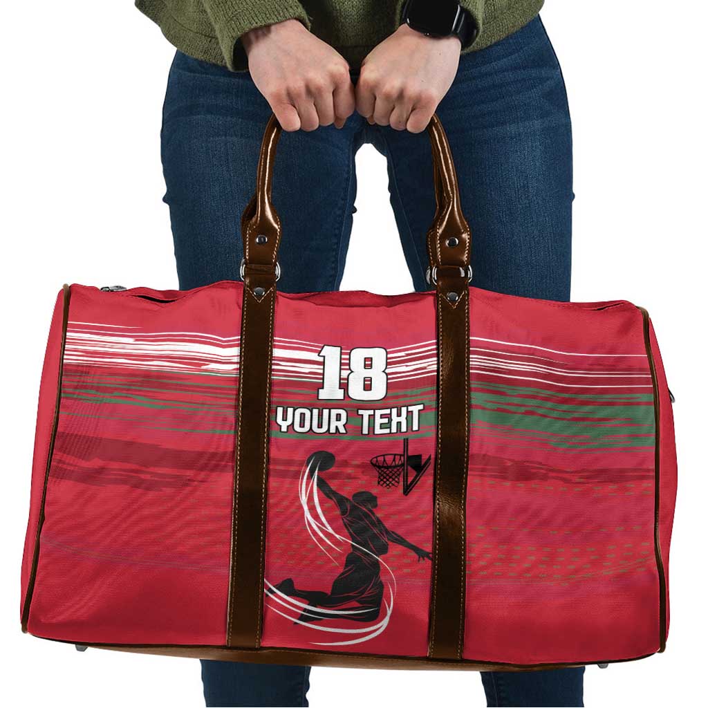 Hungary Basketball Custom Travel Bag Come On Magyars Grunge Style - Wonder Print Shop