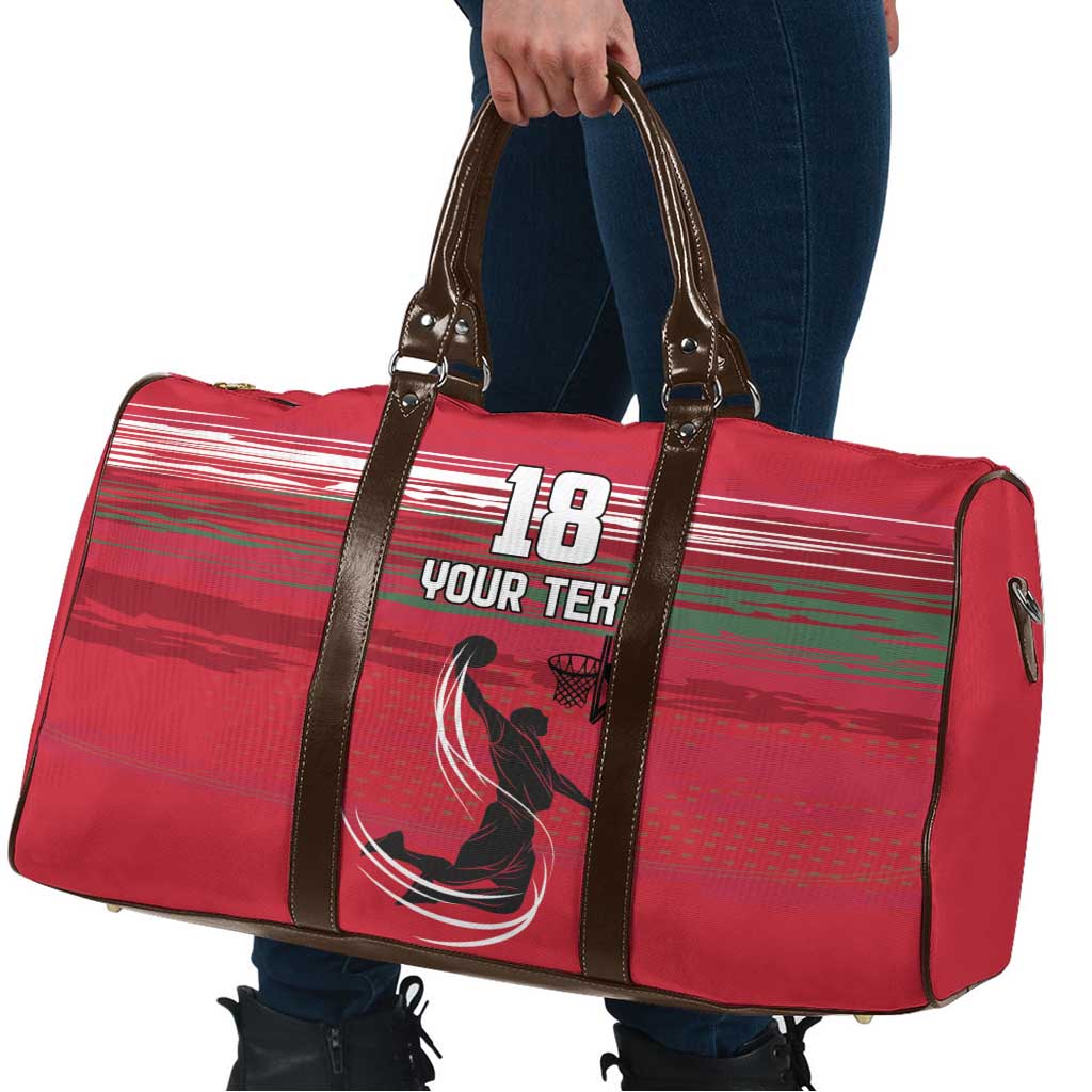 Hungary Basketball Custom Travel Bag Come On Magyars Grunge Style - Wonder Print Shop