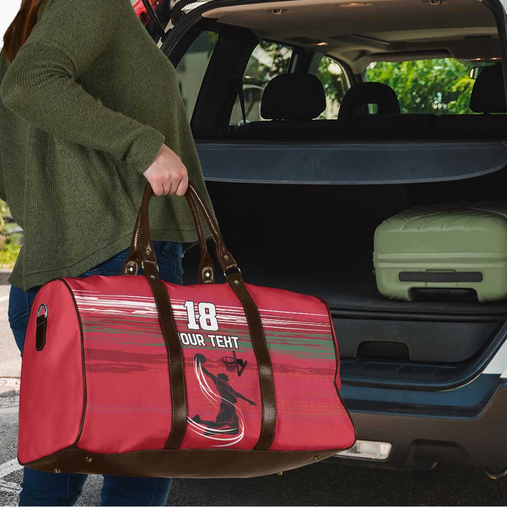 Hungary Basketball Custom Travel Bag Come On Magyars Grunge Style - Wonder Print Shop