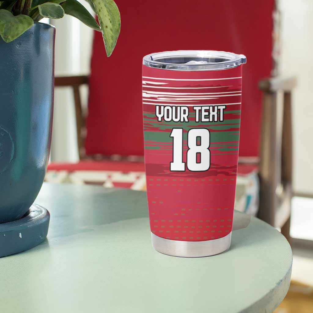 Hungary Basketball Custom Tumbler Cup Come On Magyars Grunge Style - Wonder Print Shop