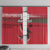 Hungary Basketball Custom Window Curtain Come On Magyars Grunge Style - Wonder Print Shop