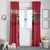 Hungary Basketball Custom Window Curtain Come On Magyars Grunge Style - Wonder Print Shop