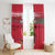 Hungary Basketball Custom Window Curtain Come On Magyars Grunge Style - Wonder Print Shop