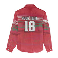 Hungary Basketball Custom Women Casual Shirt Come On Magyars Grunge Style - Wonder Print Shop