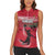 Hungary Basketball Custom Women Sleeveless Polo Shirt Come On Magyars Grunge Style - Wonder Print Shop
