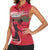 Hungary Basketball Custom Women Sleeveless Polo Shirt Come On Magyars Grunge Style - Wonder Print Shop