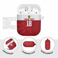 Russia Basketball Custom AirPods Case Go Champion - Wonder Print Shop