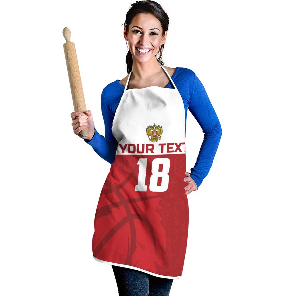 Russia Basketball Custom Apron Go Champion - Wonder Print Shop