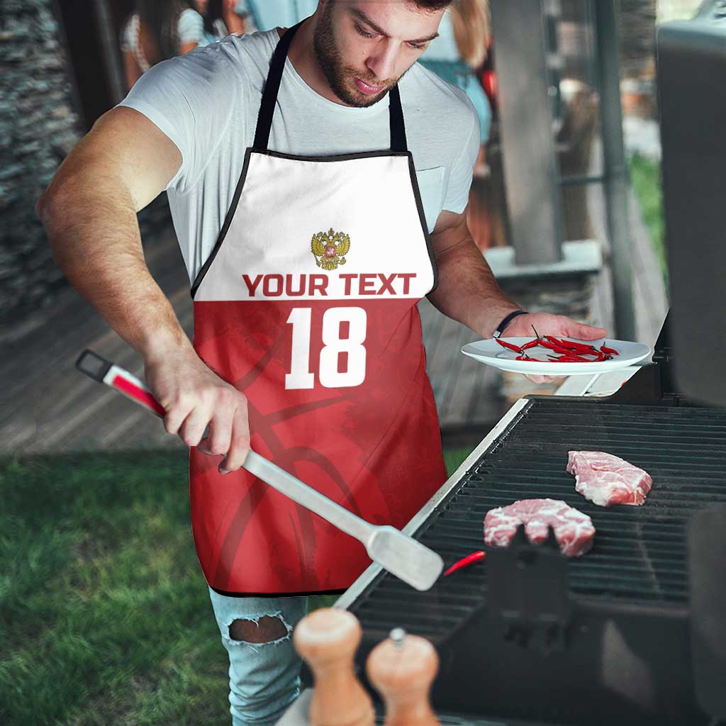 Russia Basketball Custom Apron Go Champion - Wonder Print Shop