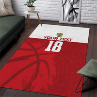 Russia Basketball Custom Area Rug Go Champion - Wonder Print Shop