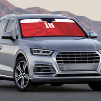 Russia Basketball Custom Auto Sun Shade Go Champion - Wonder Print Shop