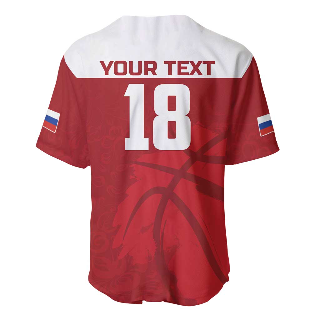 Russia Basketball Custom Baseball Jersey Go Champion - Wonder Print Shop