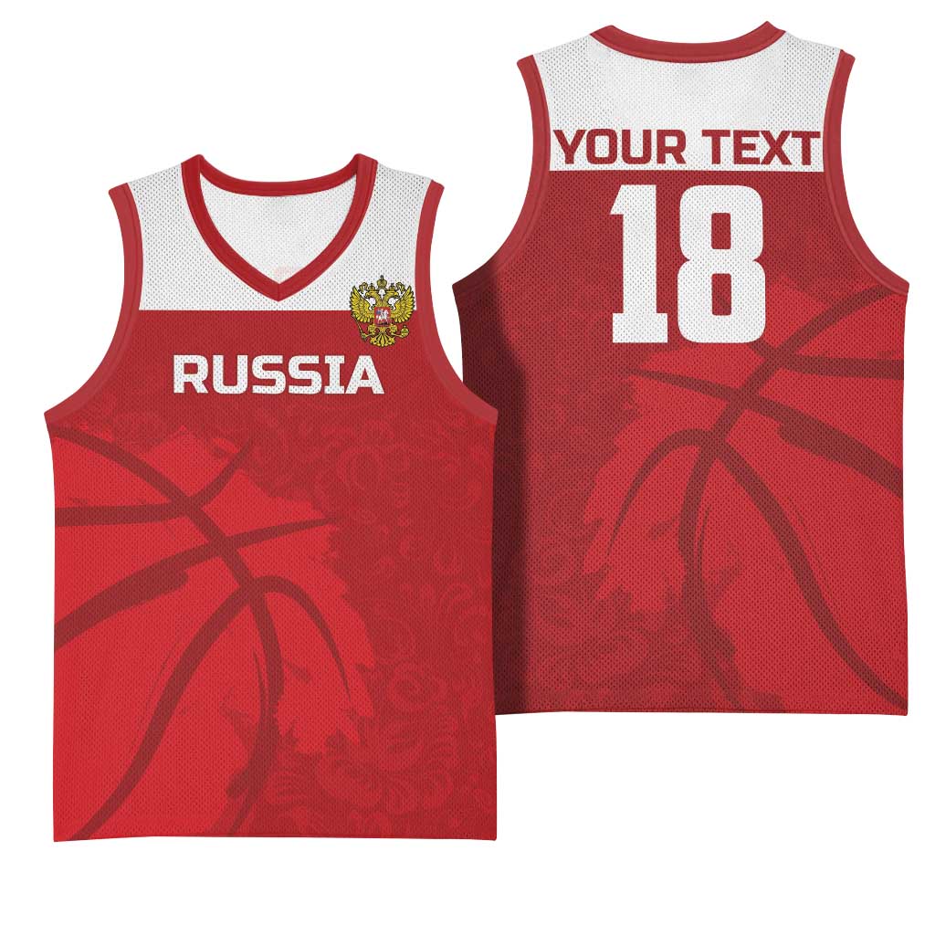 Russia Basketball Custom Basketball Jersey Go Champion - Wonder Print Shop