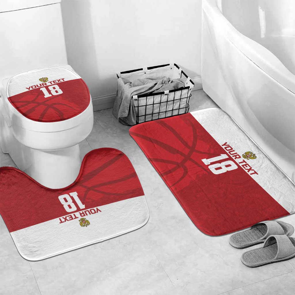 Russia Basketball Custom Bathroom Set Go Champion - Wonder Print Shop