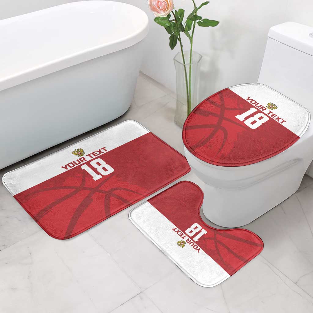 Russia Basketball Custom Bathroom Set Go Champion - Wonder Print Shop