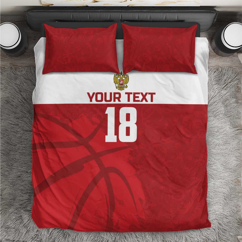 Russia Basketball Custom Bedding Set Go Champion - Wonder Print Shop
