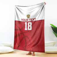 Russia Basketball Custom Blanket Go Champion - Wonder Print Shop