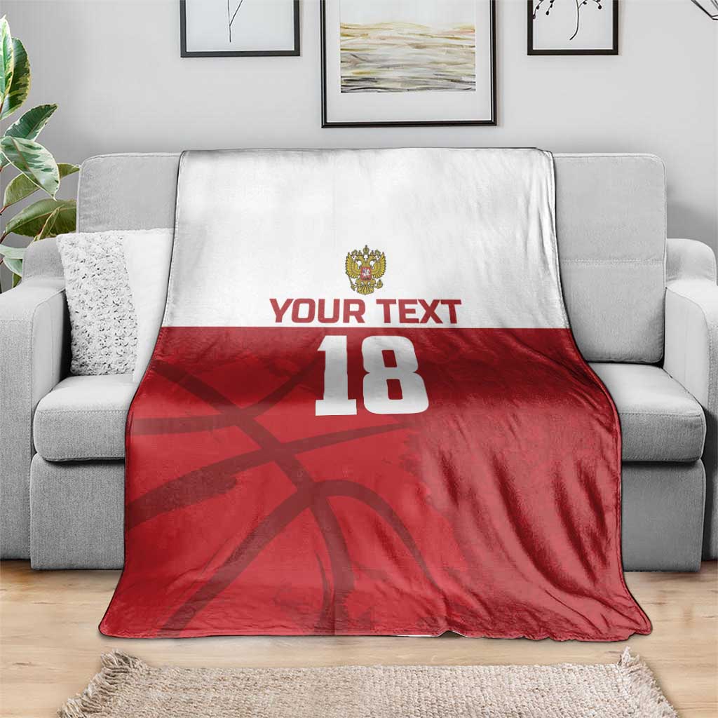Russia Basketball Custom Blanket Go Champion - Wonder Print Shop