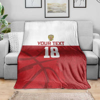 Russia Basketball Custom Blanket Go Champion - Wonder Print Shop