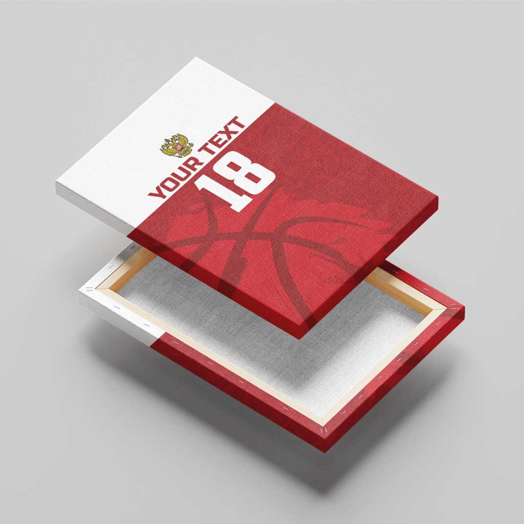 Russia Basketball Custom Canvas Wall Art Go Champion - Wonder Print Shop