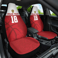 Russia Basketball Custom Car Seat Cover Go Champion - Wonder Print Shop