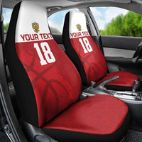 Russia Basketball Custom Car Seat Cover Go Champion - Wonder Print Shop