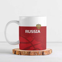Russia Basketball Custom Ceramic Mug Go Champion - Wonder Print Shop