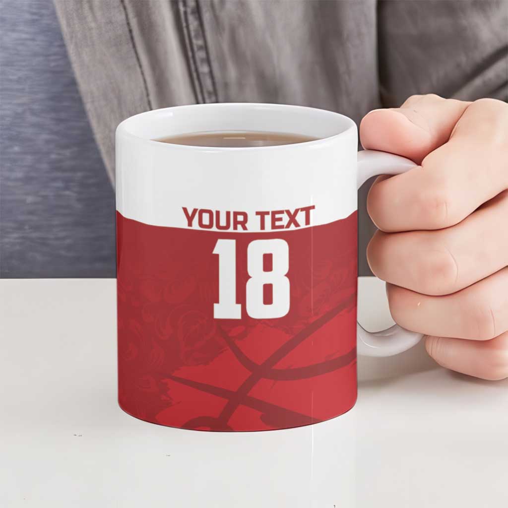 Russia Basketball Custom Ceramic Mug Go Champion - Wonder Print Shop