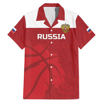 Russia Basketball Custom Family Matching Mermaid Dress and Hawaiian Shirt Go Champion - Wonder Print Shop