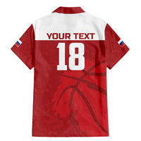 Russia Basketball Custom Family Matching Mermaid Dress and Hawaiian Shirt Go Champion - Wonder Print Shop