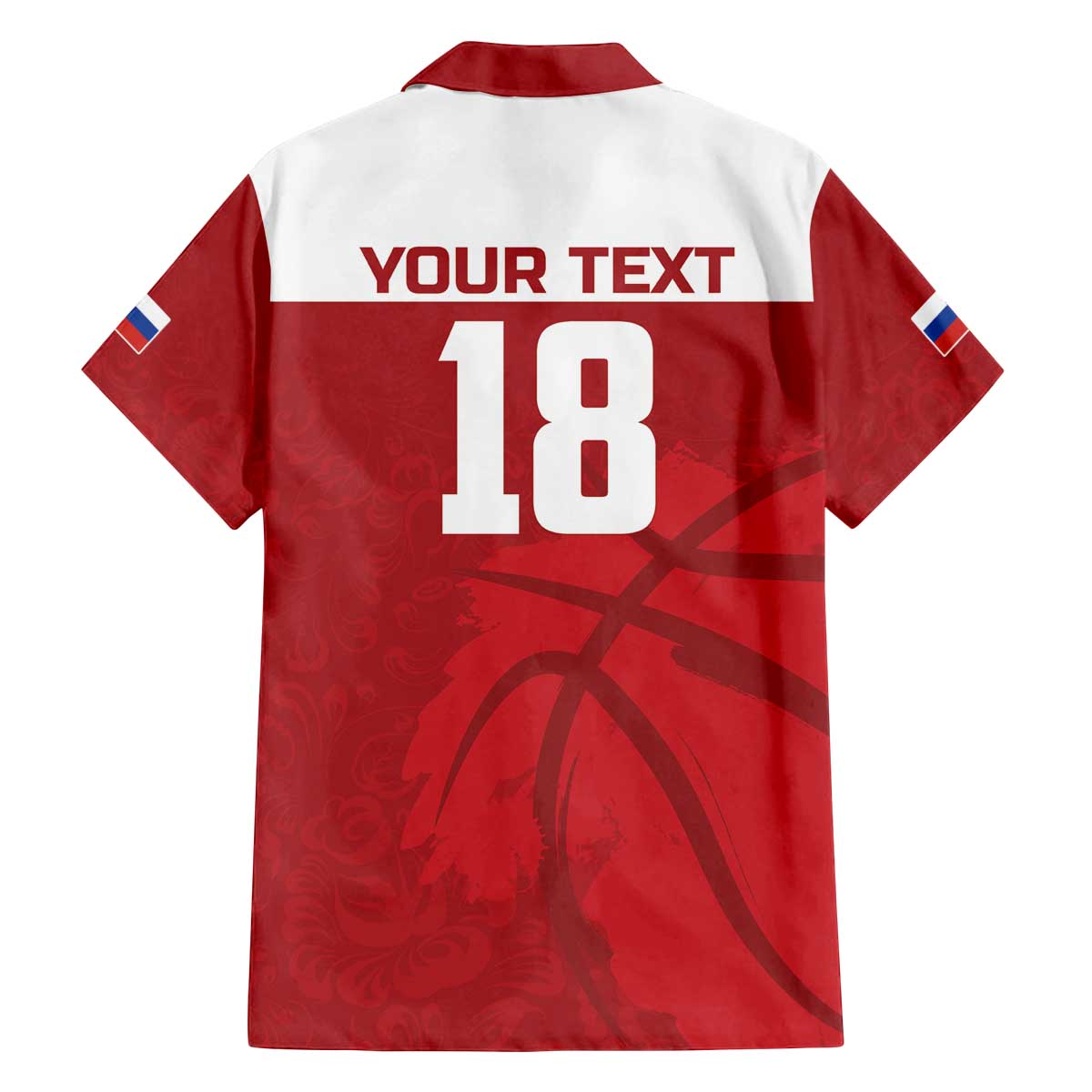 Russia Basketball Custom Family Matching Off The Shoulder Long Sleeve Dress and Hawaiian Shirt Go Champion - Wonder Print Shop