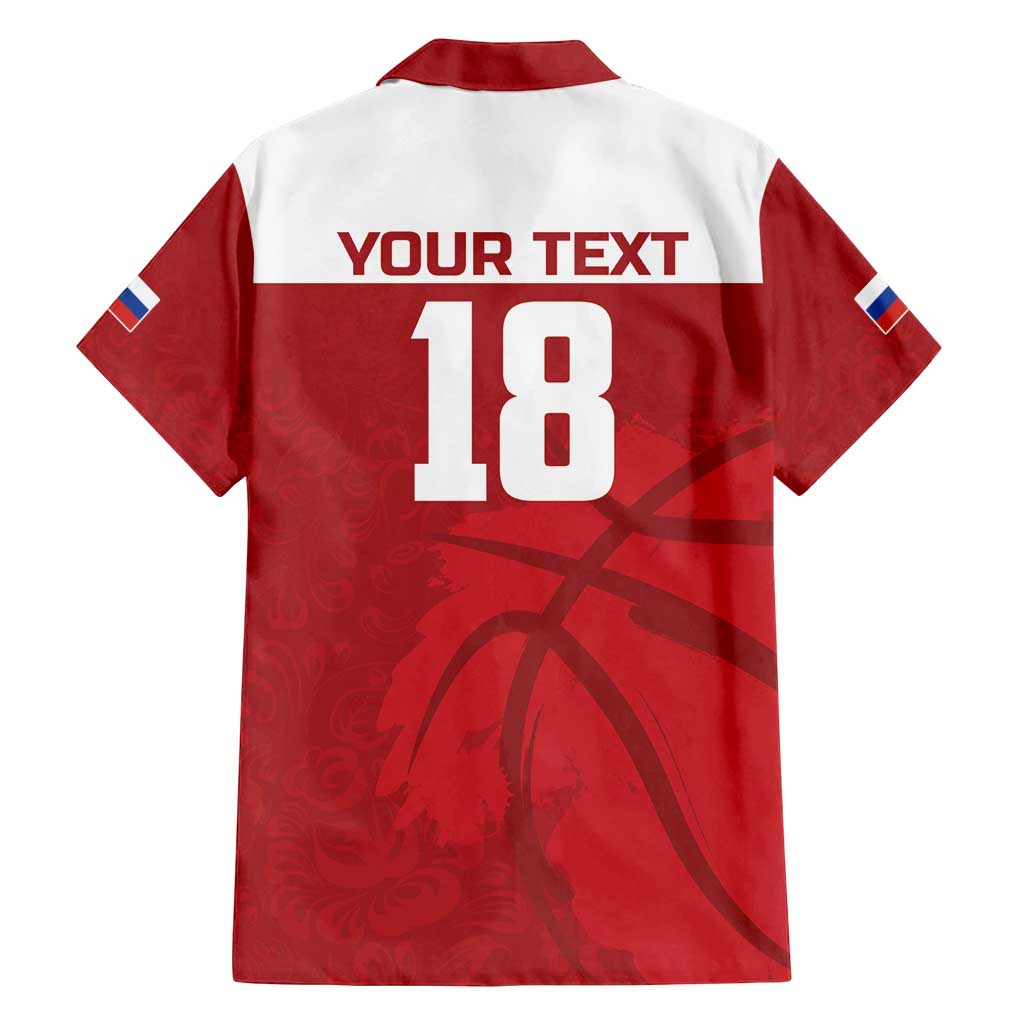 Russia Basketball Custom Family Matching Puletasi and Hawaiian Shirt Go Champion - Wonder Print Shop