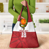 Russia Basketball Custom Grocery Bag Go Champion - Wonder Print Shop