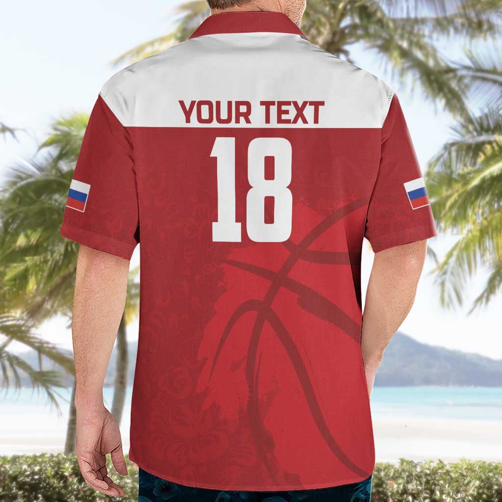 Russia Basketball Custom Hawaiian Shirt Go Champion - Wonder Print Shop