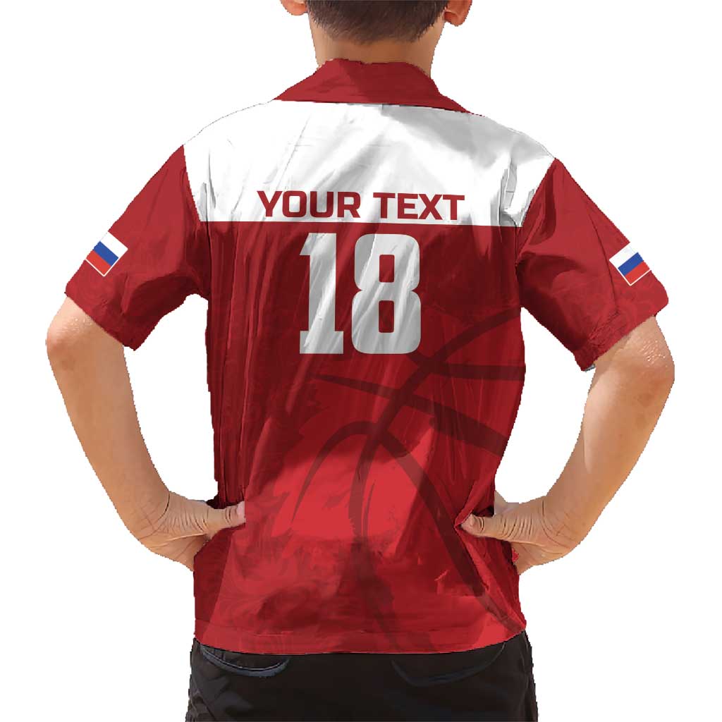 Russia Basketball Custom Hawaiian Shirt Go Champion - Wonder Print Shop