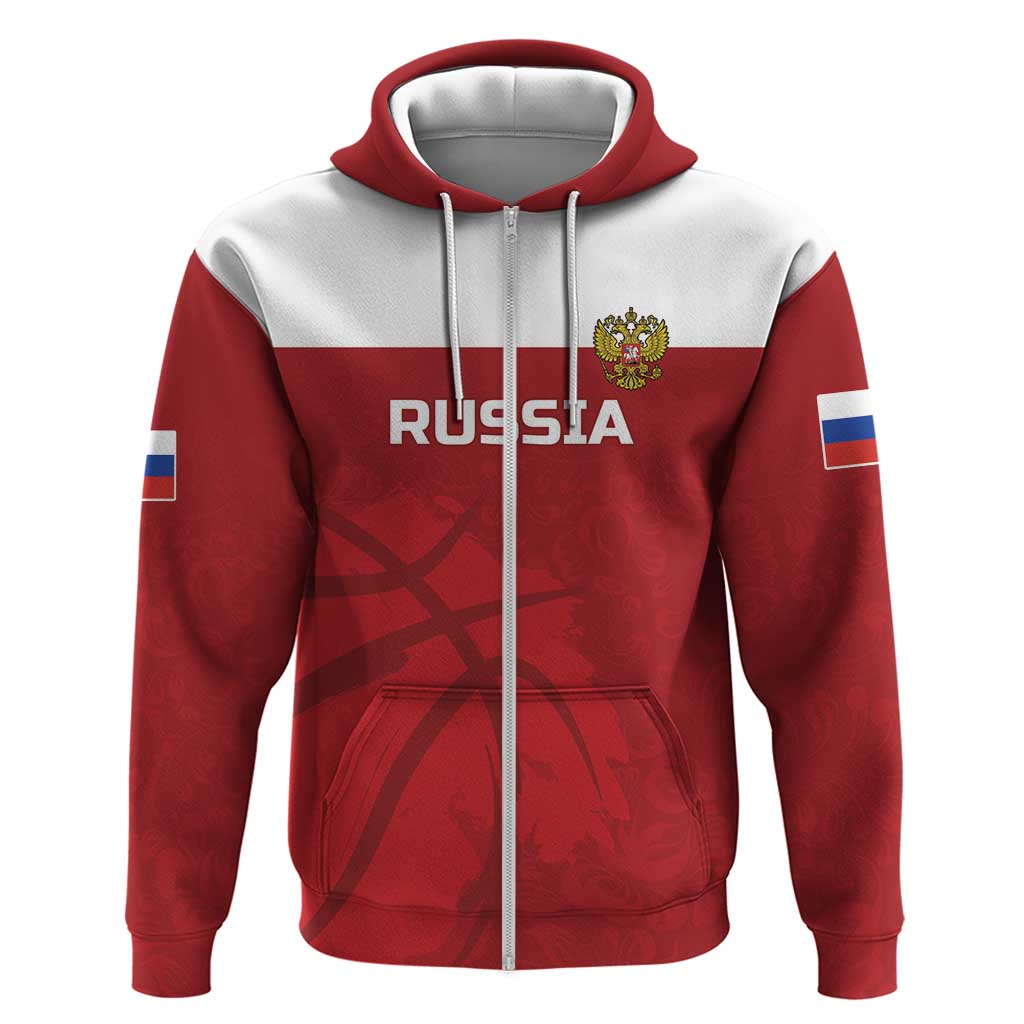 Russia Basketball Custom Hoodie Go Champion - Wonder Print Shop